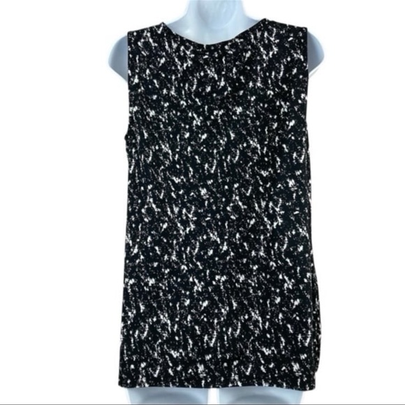 89th & Madison Speckled Print Droop Neck Tank - Picture 3 of 4